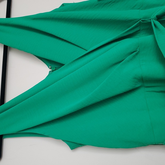 DKNY Apple Green Sleeveless Cocktail Dress - Picture 9 of 16